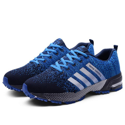 2019 Hot Four Seasons Men Running Shoes Breathable Outdoor Sports Shoes Lightweight Sneakers for Women Comfortable Athletic