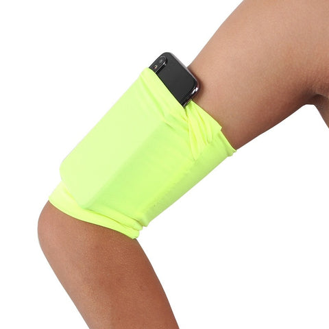 Cell Phone Bag Armband Outdoor Running Universal Phone Case Bag Hight Elastic Jogging Cellphone Arm Band Women Men's Sportswear