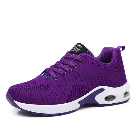 Cushioning Red Women Sneakers Mujer Running Shoes 2019 professional Sports Shoes for Female Breathable Walking Trainers Purple