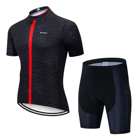 Northwave NW Cycling jersey Set Summer Bicycle Clothing Maillot Ropa Ciclismo MTB Bike Clothes Sportswear Suit Cycling