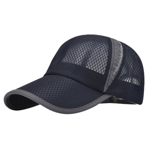 Outdoor Sport Hat Cap Men Quick Dry Outdoor Summer Sun Hat Casquette Chapeu Sports Mesh Men Running Camping Hiking Caps