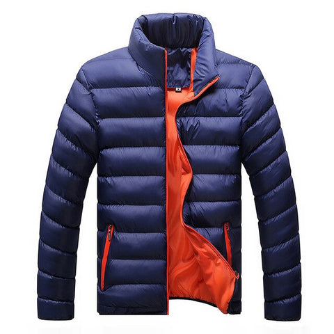 Winter Warm Sport Jacket Men Casual Outdoor Coat Zipper Solid GYM Sports Coat Thick Workout Clothing Outwear