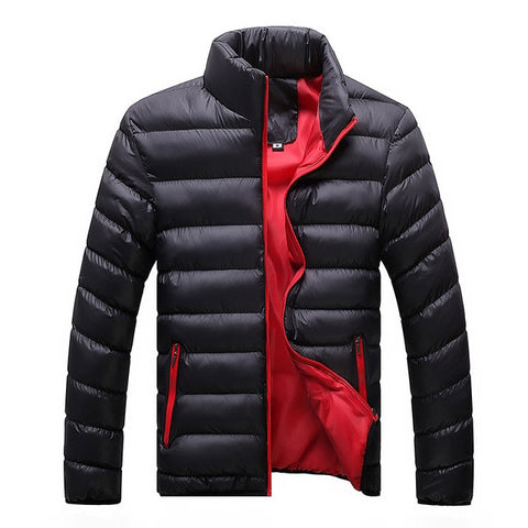 Winter Warm Sport Jacket Men Casual Outdoor Coat Zipper Solid GYM Sports Coat Thick Workout Clothing Outwear