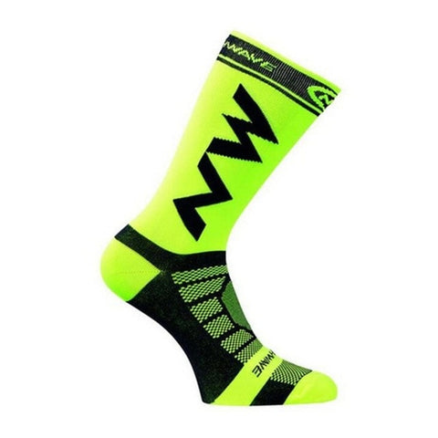 Men Women's Sports Socks Breathable Quick Drying Cycling Socks Basketball Football Socks Nylon Bicycle Riding