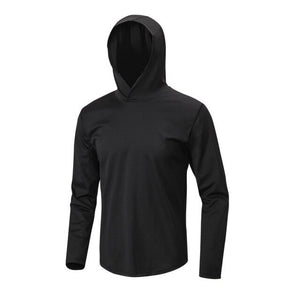 Men Hat Zipper Running Jackets New Winter Fitness Gym Sports Clothing Sport Top Men Sportswear Autumn Hoodies Sport Shirt