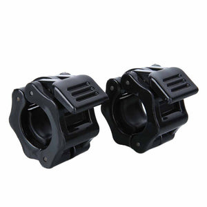 1 Pair 25mm Barbell Collar Lock Dumbell Clips Clamp Weight lifting Bar durable Gym Dumbbell Fitness Body Building Clips Lock Jaw