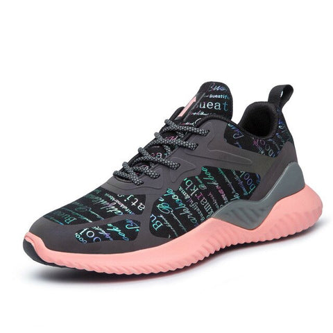 Night Reflection Light Mens Running Shoes Comfortable Breathable Men Sneaker Casual Antiskid and Wear-resistant Men Sport Shoes