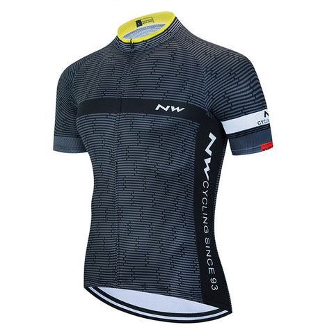 NW 2019 Summer Cycling Jersey Short Sleeve Set Bike Bicycle Clothing ropa Ciclismo uniformes Cycle Clothes Maillot Bib Shorts #7