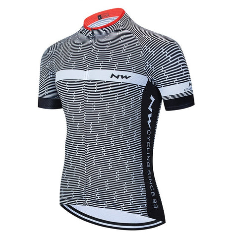 NW 2019 Summer Cycling Jersey Short Sleeve Set Bike Bicycle Clothing ropa Ciclismo uniformes Cycle Clothes Maillot Bib Shorts #7