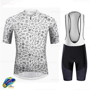 Men Cycling Clothing Summer Bike Clothing Breathable Anti-UV Bicycle Wear/Short Sleeve Cycling Jersey Sets Ropa Ciclismo Maillot