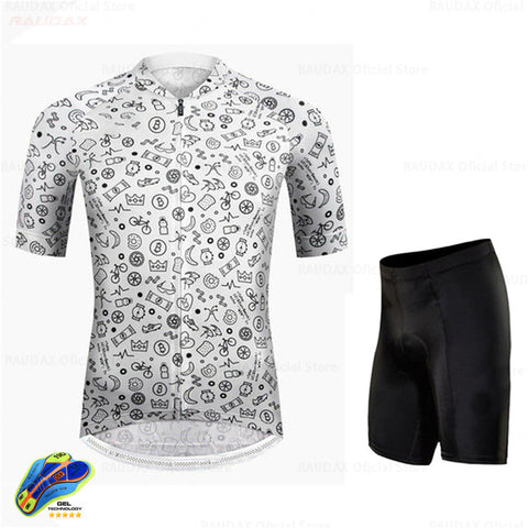 Men Cycling Clothing Summer Bike Clothing Breathable Anti-UV Bicycle Wear/Short Sleeve Cycling Jersey Sets Ropa Ciclismo Maillot