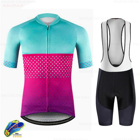 Men Cycling Clothing Summer Bike Clothing Breathable Anti-UV Bicycle Wear/Short Sleeve Cycling Jersey Sets Ropa Ciclismo Maillot