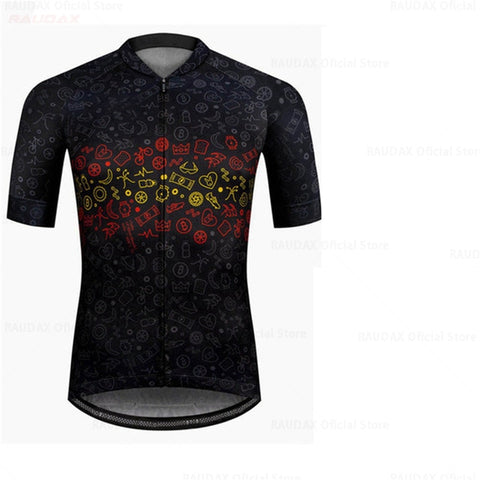 Men Cycling Clothing Summer Bike Clothing Breathable Anti-UV Bicycle Wear/Short Sleeve Cycling Jersey Sets Ropa Ciclismo Maillot