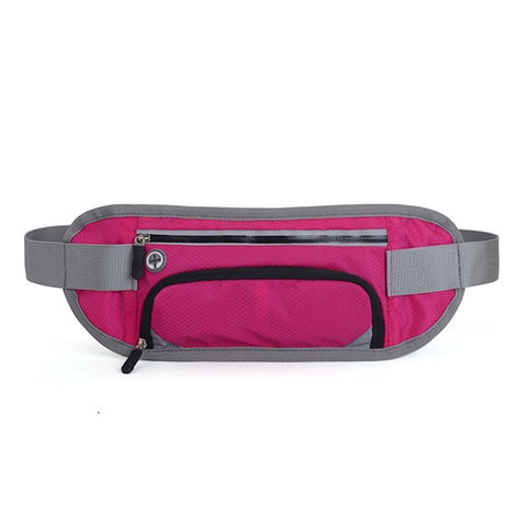 Running Waist Belt Bag Marathon With Water Bottle For 4.8-6.6 inch Phone Sports Trail Running Bag Men Women Fanny Pack