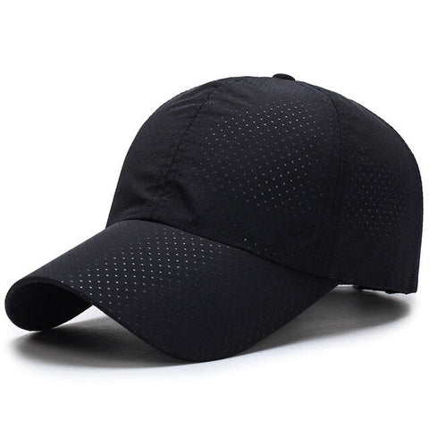 Quick-Drying Stretch Summer Breathable Sunshade Mesh Sports Tennis Cap