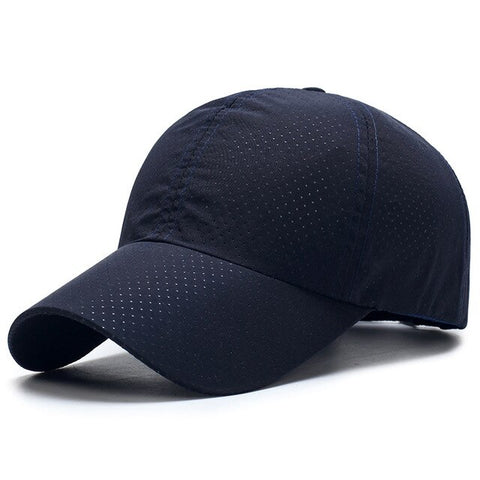 Quick-Drying Stretch Summer Breathable Sunshade Mesh Sports Tennis Cap