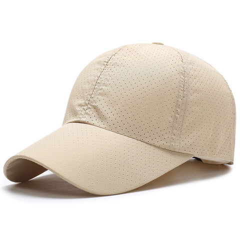 Quick-Drying Stretch Summer Breathable Sunshade Mesh Sports Tennis Cap