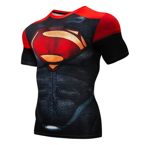 Men Compression shirt Gym Fitness Cycling Base Layer Jerseys Run Breathable Super Elastic Jogger Leggings Fitness Sport