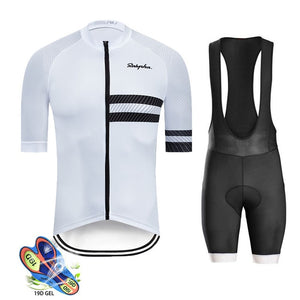 Raphaing Pro Team Cycling Jersey 2019 men Cycling Set Short Sleeve Breathable Maillot Ropa Ciclismo summer Cycling Clothing