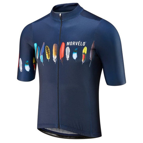 Cycling Jersey 2019 MORVELO Maillot Ropa Ciclismo Hombre Team Bike Clothing Quick-dry Short Sleeve Set MTB Bicycle Clothes 9D GE