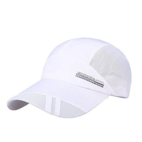 Men Hat Cap Quick Dry Sports hat Adjustable casquette chapeu Letter mesh men caps For Running Hiking Running caps