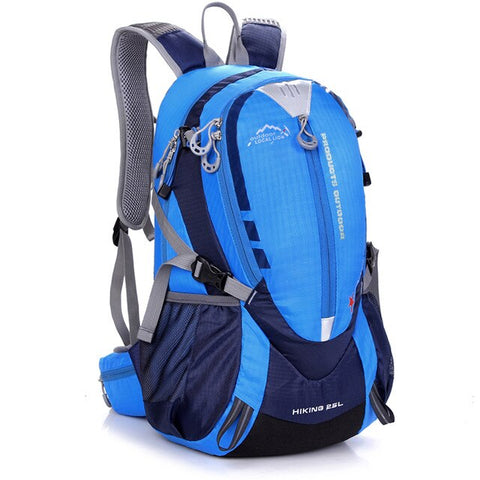 25L Waterproof Climbing Backpack Rucksack Outdoor Sports Bag Travel Backpack Camping Hiking Backpack Women Trekking Bag For Men