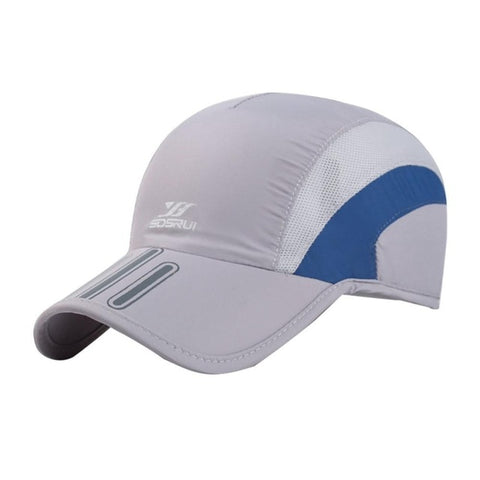 2019 Fashion Summer Cap Mens Cap Women Men Sun Cap Breathable Quick Drying Dad Hat Sport Snapback Cap for Outdoor Sports