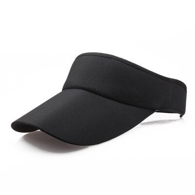 Summer Outdoor Sports Caps Breathable Long Brim Golf Tennis Cap Baseball sunscreen summer topless tennis cap sun visor empty