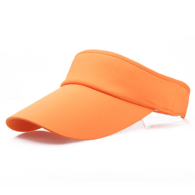 Summer Outdoor Sports Caps Breathable Long Brim Golf Tennis Cap Baseball sunscreen summer topless tennis cap sun visor empty