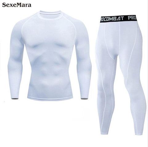Sports clothing Men's Gym training Fitness sportswear Athletic physical workout Clothes Suits Running jogging Tracksuit Dry Fit