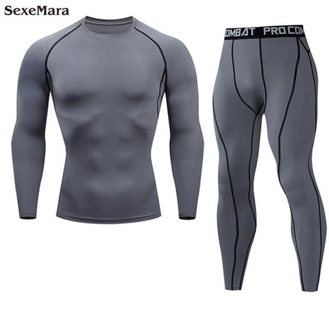 Sports clothing Men's Gym training Fitness sportswear Athletic physical workout Clothes Suits Running jogging Tracksuit Dry Fit