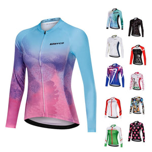 MIEYCO 2020 Cycling Jersey Roupa Ciclismo Women Clothes Full Sleeve Cycles Shirt Wear Quick Dry Bike Jersey Spring Autumn