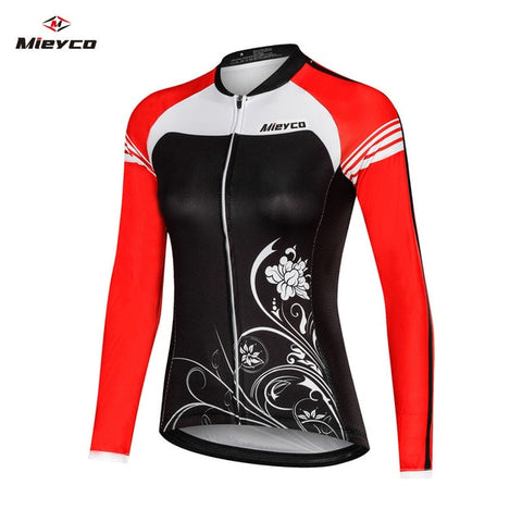 MIEYCO 2020 Cycling Jersey Roupa Ciclismo Women Clothes Full Sleeve Cycles Shirt Wear Quick Dry Bike Jersey Spring Autumn