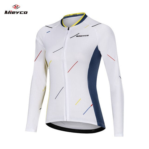 MIEYCO 2020 Cycling Jersey Roupa Ciclismo Women Clothes Full Sleeve Cycles Shirt Wear Quick Dry Bike Jersey Spring Autumn