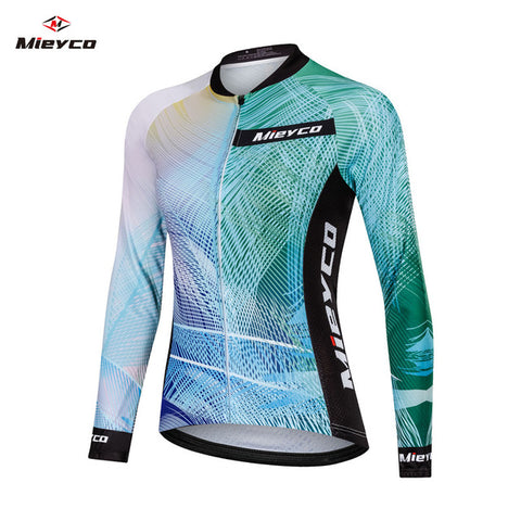 MIEYCO 2020 Cycling Jersey Roupa Ciclismo Women Clothes Full Sleeve Cycles Shirt Wear Quick Dry Bike Jersey Spring Autumn