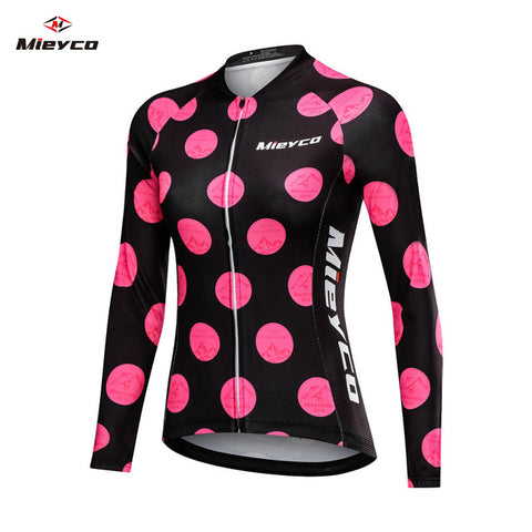 MIEYCO 2020 Cycling Jersey Roupa Ciclismo Women Clothes Full Sleeve Cycles Shirt Wear Quick Dry Bike Jersey Spring Autumn