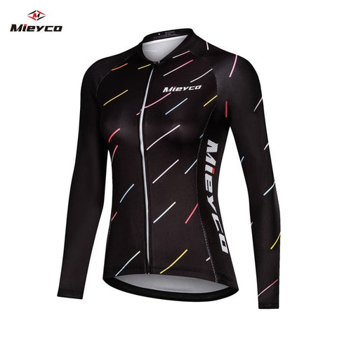 MIEYCO 2020 Cycling Jersey Roupa Ciclismo Women Clothes Full Sleeve Cycles Shirt Wear Quick Dry Bike Jersey Spring Autumn