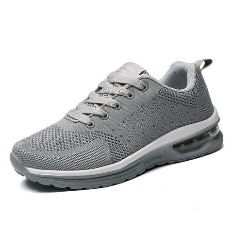 Men Air Cushion Sneakers Breathable Running Shoes Men Women Outdoor Fitness Sports Shoes Female Lace-up Casual Shoes Big Size 47