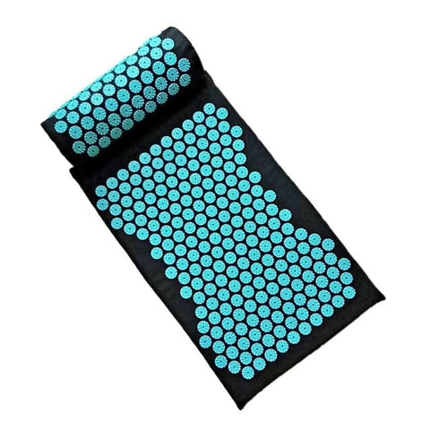 Massager Cushion Mat Yoga Mat Acupressure Relieve Back Relieve Body Pain Spike Mat Acupuncture Massage Mat with Pillow