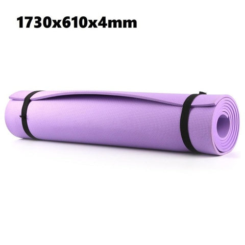 TPE Fitness Yoga Mat Tasteless Anti-slip Sports Gym Pads with Position Line For Beginner Environmental Fitness Gymnastics Mats