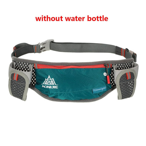 AONIJIE Running Hydration Waist Pack With Two Water Bottle 170ml Bag  Belt Bottle Phone Holder Waterproof Jogging