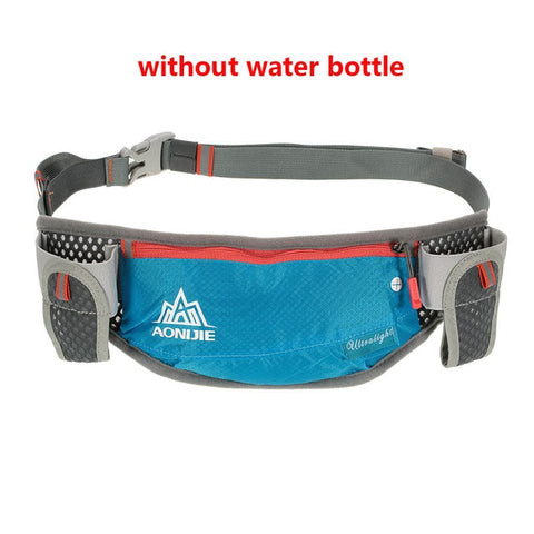 AONIJIE Running Hydration Waist Pack With Two Water Bottle 170ml Bag  Belt Bottle Phone Holder Waterproof Jogging