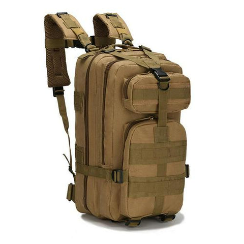 25L Nylon Tactical Backpack Military Backpack Waterproof Army Rucksack Outdoor Camping Hiking Fishing Large Capacity Bags