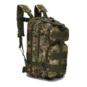 25L Nylon Tactical Backpack Military Backpack Waterproof Army Rucksack Outdoor Camping Hiking Fishing Large Capacity Bags