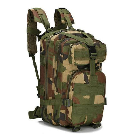 25L Nylon Tactical Backpack Military Backpack Waterproof Army Rucksack Outdoor Camping Hiking Fishing Large Capacity Bags