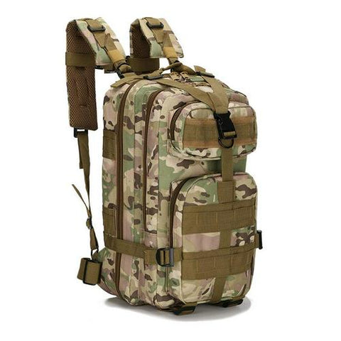 25L Nylon Tactical Backpack Military Backpack Waterproof Army Rucksack Outdoor Camping Hiking Fishing Large Capacity Bags