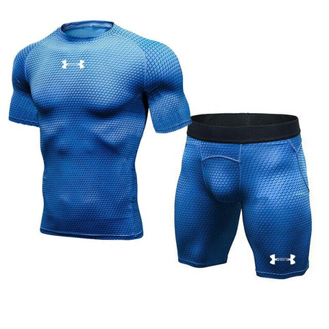 Brand Compression Sportswear Men's Sport Suits Quick Dry Running sets Clothes Sports Joggers Training Gym Fitness Tracksuits