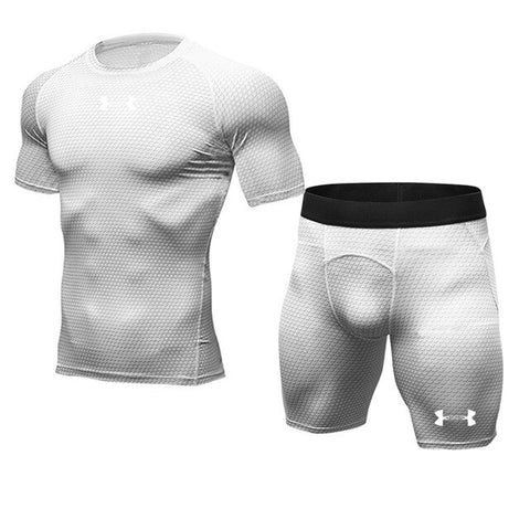 Brand Compression Sportswear Men's Sport Suits Quick Dry Running sets Clothes Sports Joggers Training Gym Fitness Tracksuits