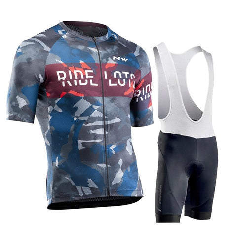 Northwave Summer Cycling Jersey Men Short Sleeve Set Maillot bib shorts Bicycle Clothes Sportwear Shirt Clothing Suit NW