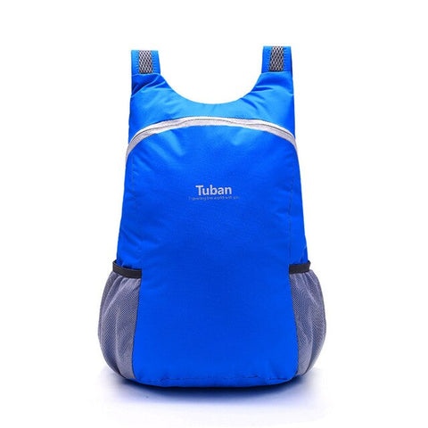 Unisex Waterproof Portable Adjustable Camping Exercise Soft Outdoor Sports Running Backpack Foldable Ultra Light Large Capacity